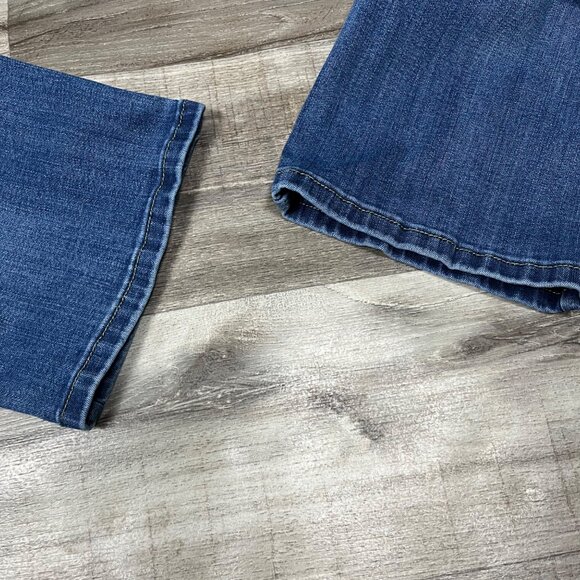 Wrangler High Rise True Straight Leg Denim Jeans Blue Women’s Size 30 - Picture 6 of 10